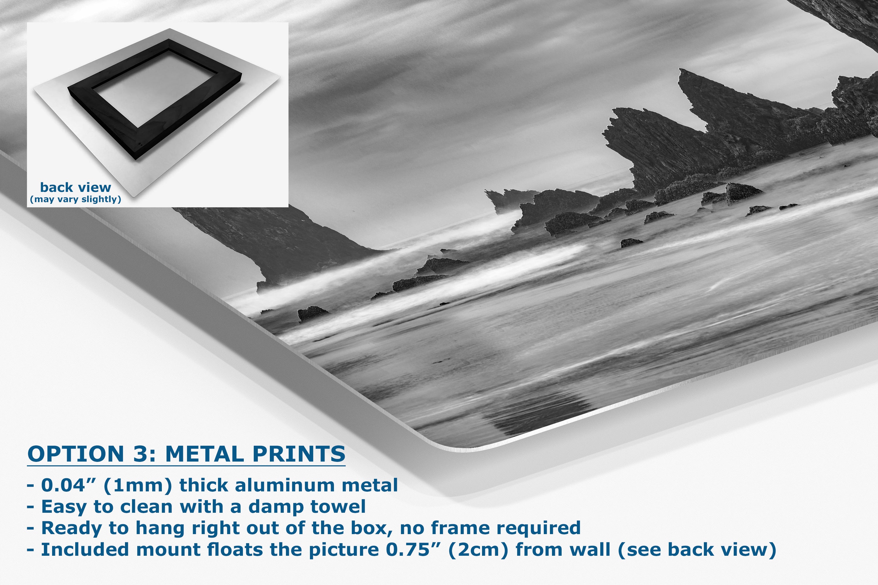 Cannon Beach Oregon Coast Ocean Picture Nature Photo, Black and White Haystack Rocks, Coastal Beach House Decor for Ocean Lovers