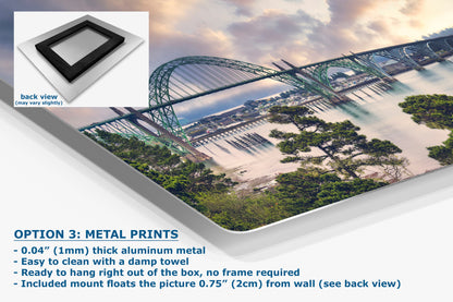 Alsea Bay Bridge Picture, Waldport Oregon Coast Ocean Picture, Pacific Northwest