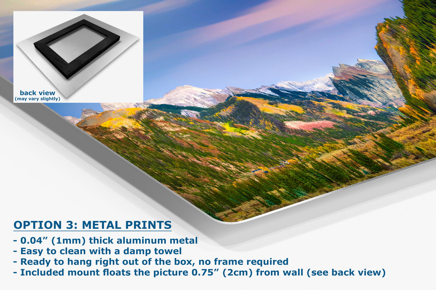 Telluride Colorado San Juan Mountain Picture, Fall Colors Aspen Trees Forest Picture Nature Photo for Relaxation Artwork, Meditation and House Decor