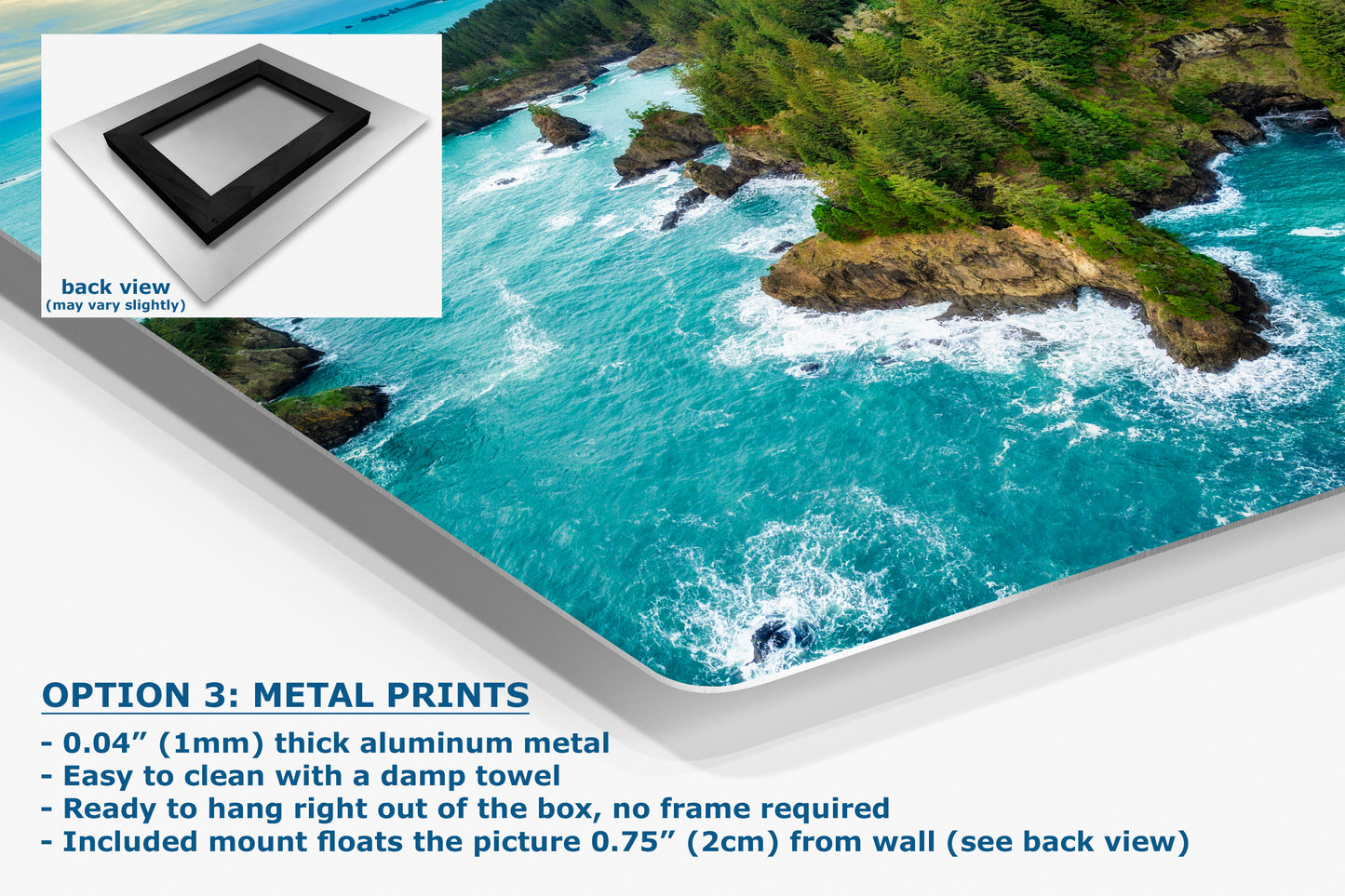 Oregon Coast Ocean Picture, Pacific Northwest Nature Photo