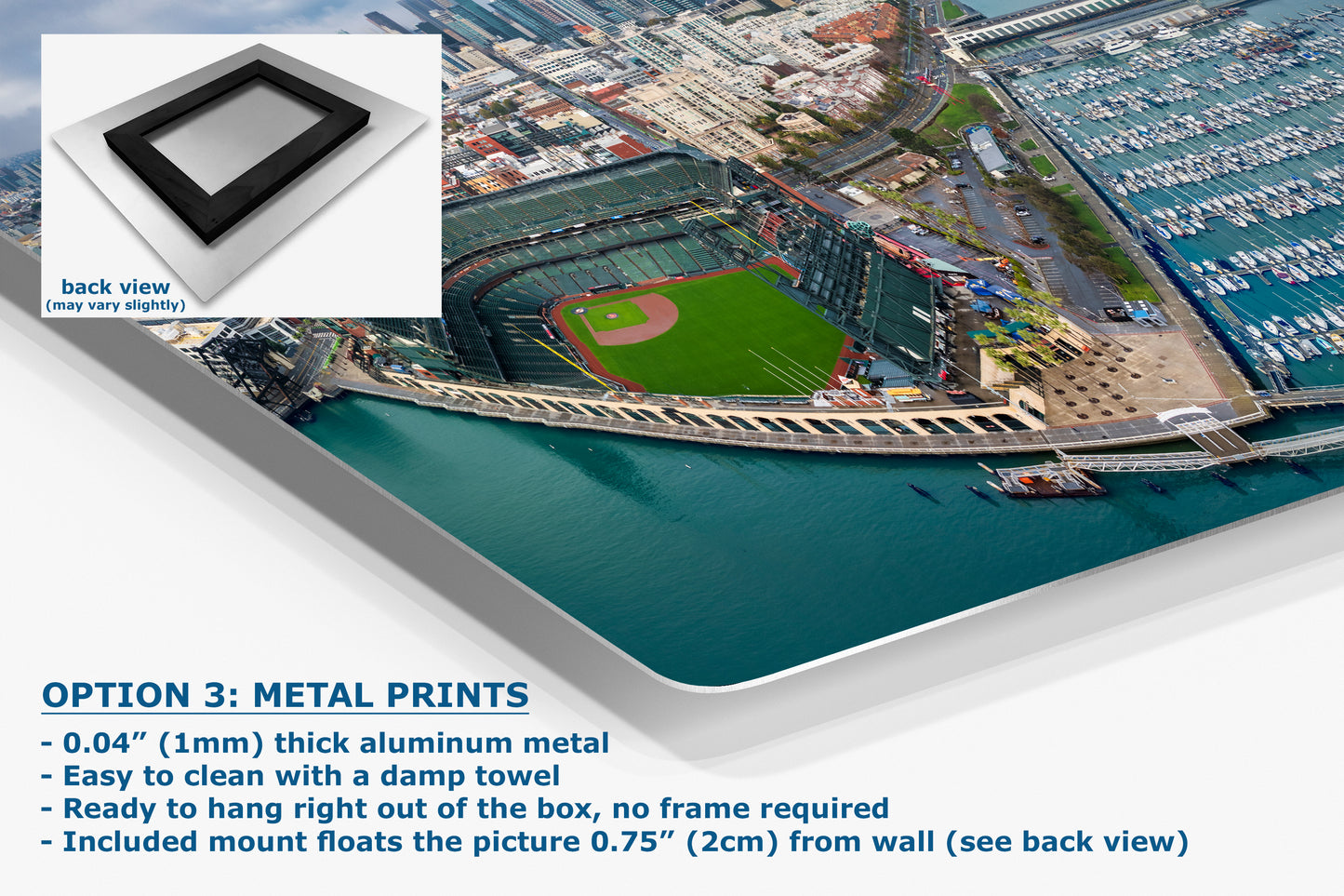 San Francisco Giants Baseball Stadium, Oracle Park Canvas Print
