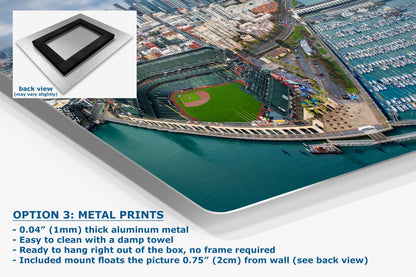 San Francisco Giants Baseball Stadium, Oracle Park Canvas Print