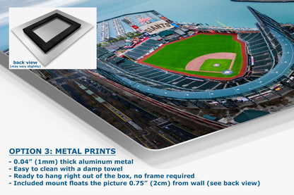 San Francisco Giants Baseball Stadium, Oracle Park Canvas Print