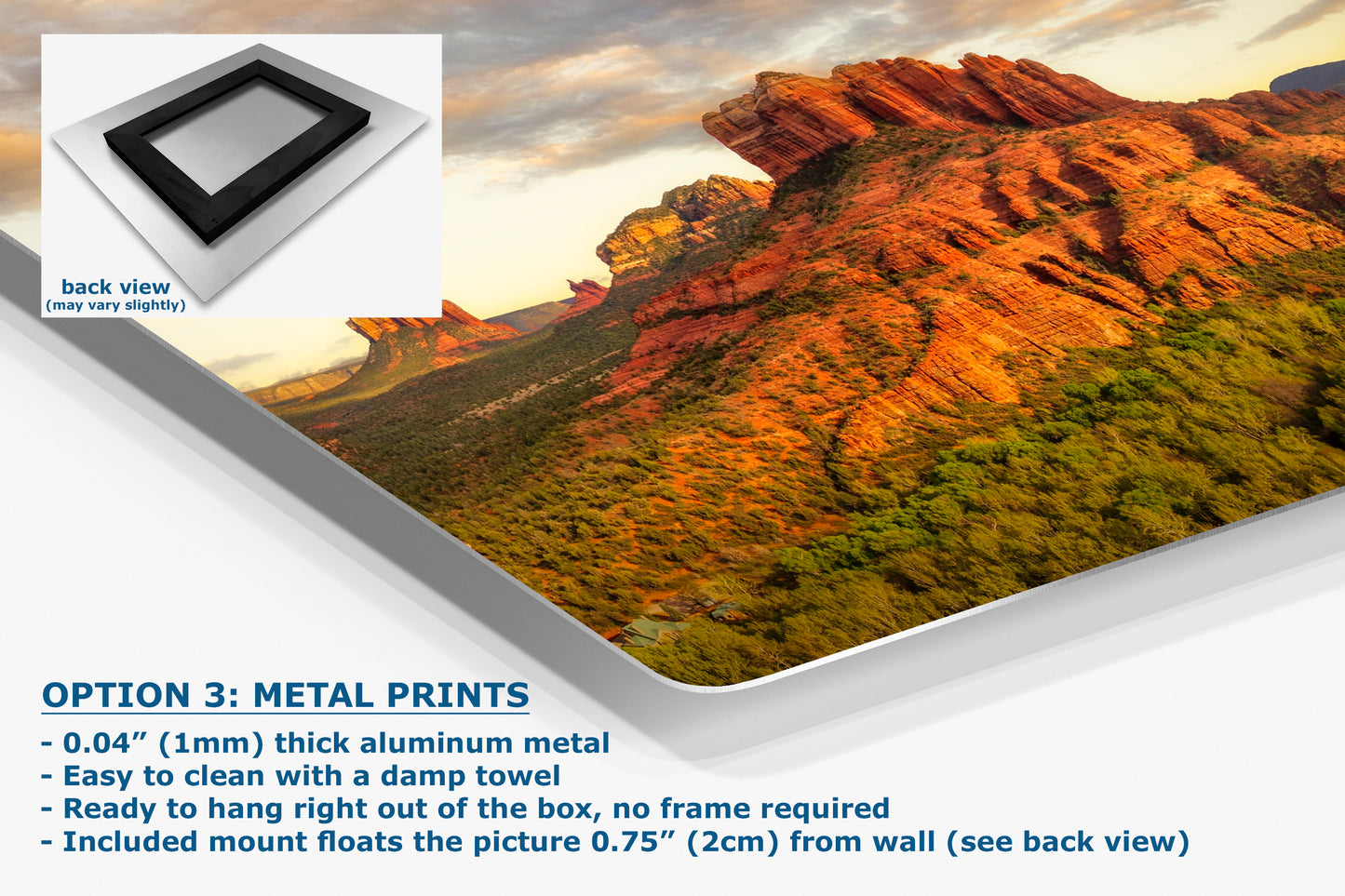 Cathedral Rock, Sedona Arizona Desert Picture Nature Photo Relaxation Artwork for Meditation, Office, and House Decor