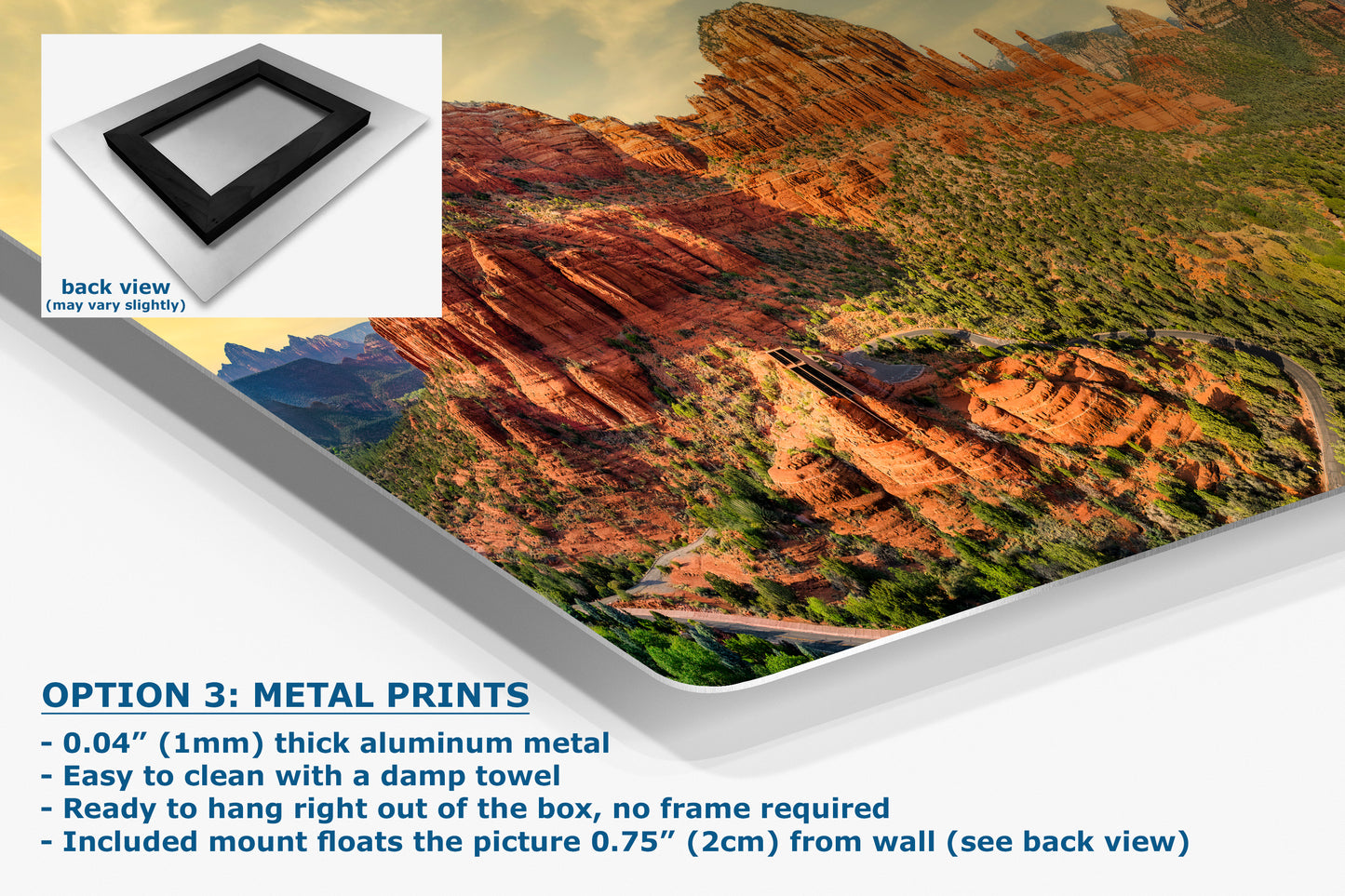 Chapel of the Holy Cross Sedona Arizona Desert Picture, Southwestern Wall Art, Catholic Church Decor, Canvas Print, Office or Home Wall Art