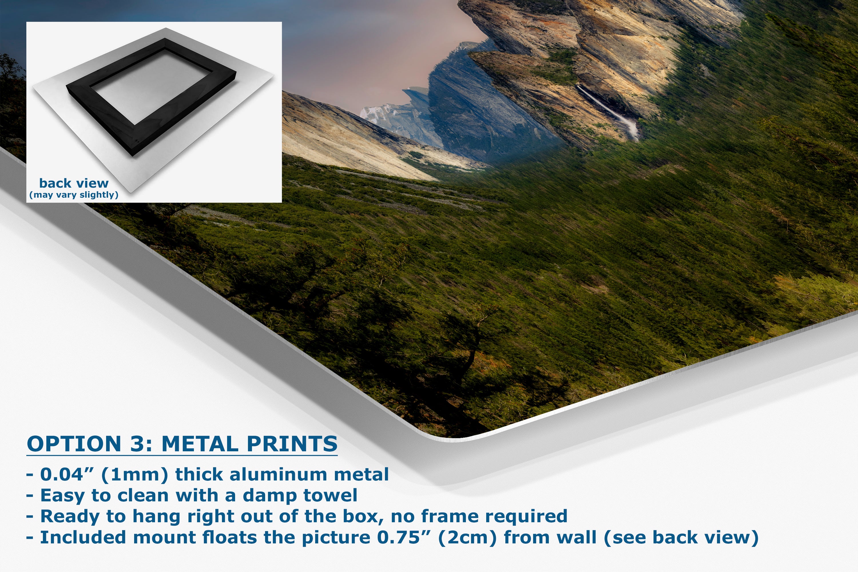 Yosemite National Park Mountain Picture Nature Photo Bohemian Relaxation Artwork for Meditation