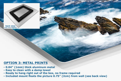 Carmel California Coastline Ocean Picture Nature Photo, Relaxation Artwork, Beach Wall Art for Meditation, Office, and House Decor