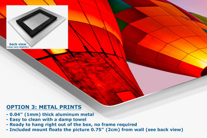 Hot Air Balloon Festival Morning Glow Photo | Albuquerque New Mexico Balloon Fiesta Wall Art | Office, Cubicle & House Decor