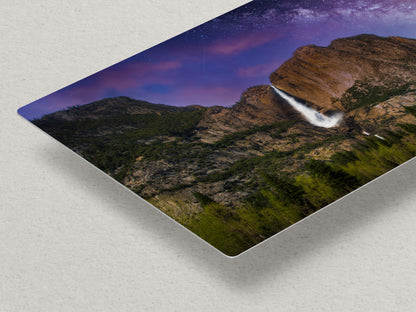 Yosemite National Park Waterfall Picture Nature Photo Relaxation Artwork, Yosemite Falls for Meditation, Office, Apartment, and House Decor