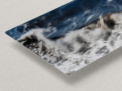 Beach Waves Ocean Picture Impressionist Art Nature Photo