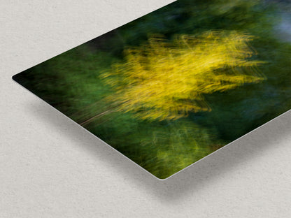 Impressionist Art Forest Picture Abstract Nature Photo, Relaxation Artwork, Forest Bathing Wall Decor, Meditation, Bohemian Style Canvas Print