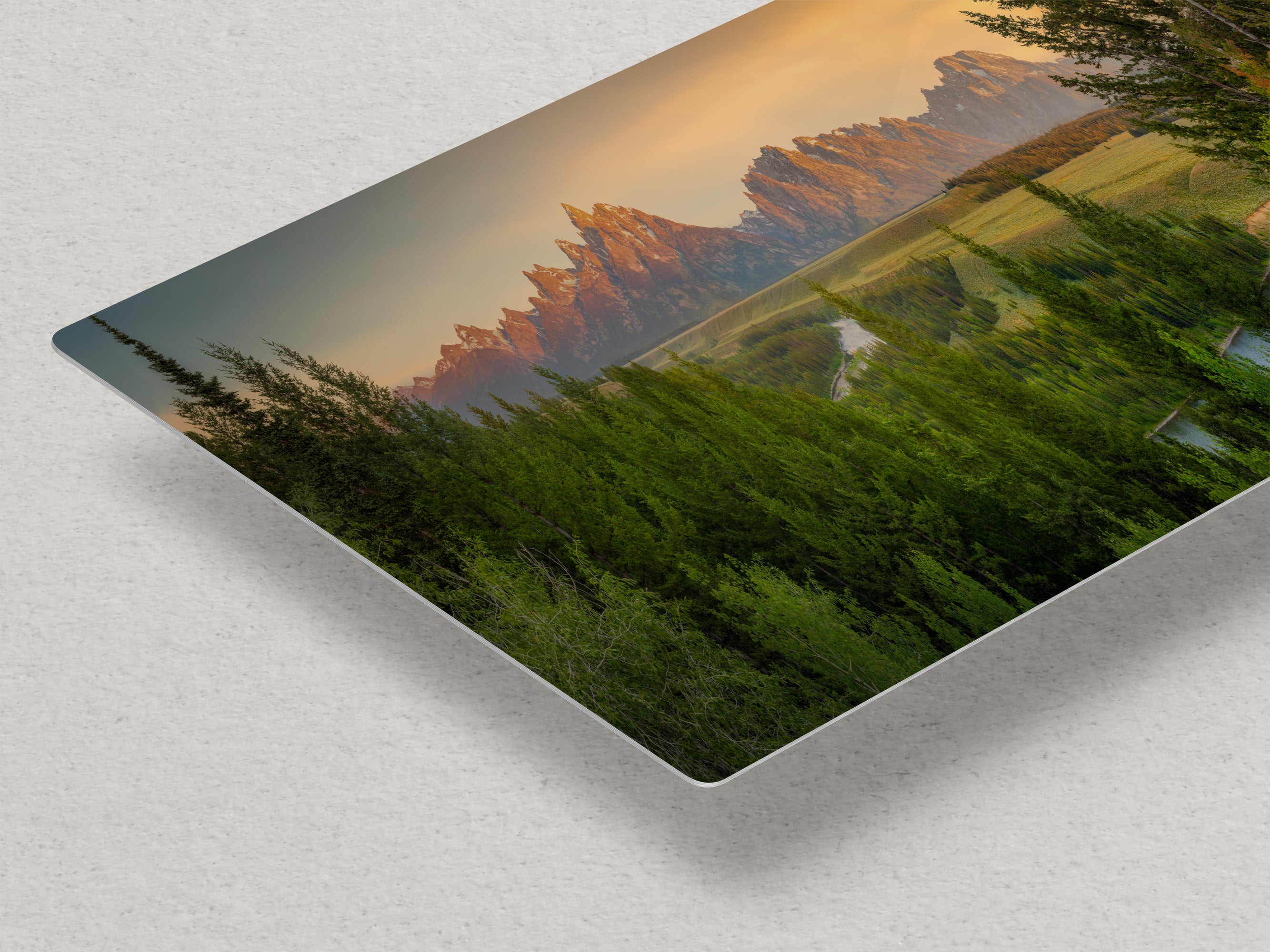 Grand Teton National Park Wyoming Mountain Picture Panorama Nature Photo, Rustic Wall Art, Jackson Hole Scenery, Bohemian Decor