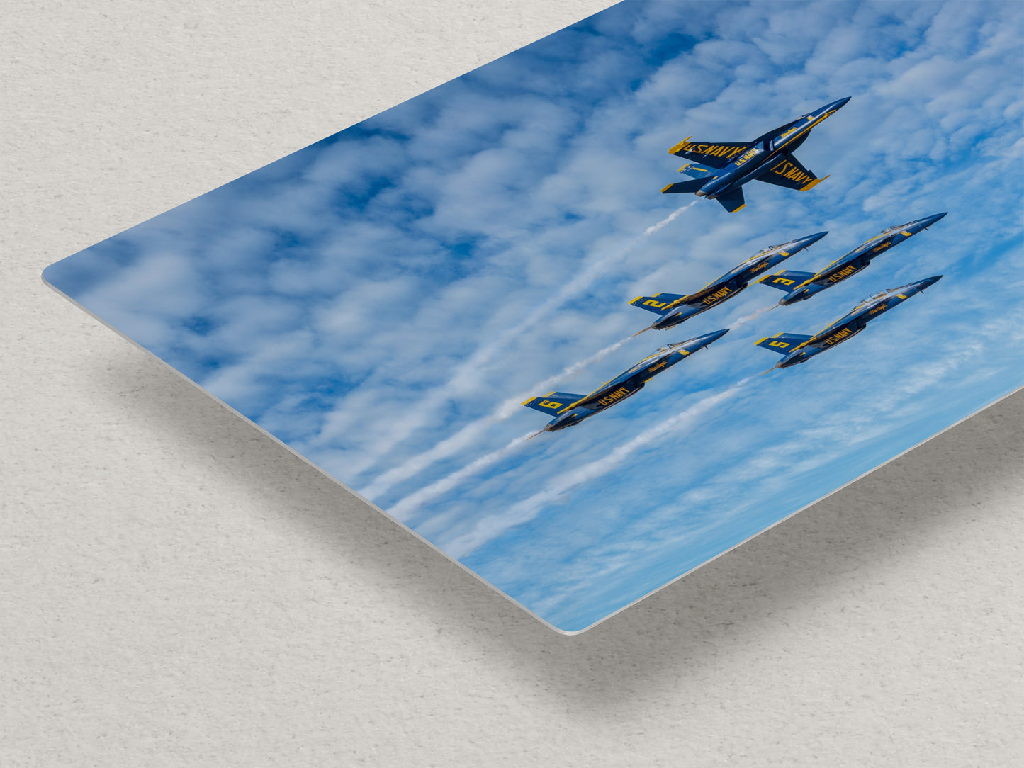 Blue Angels Aviation Artwork, FA-18 Super Hornet Military Aircraft Print