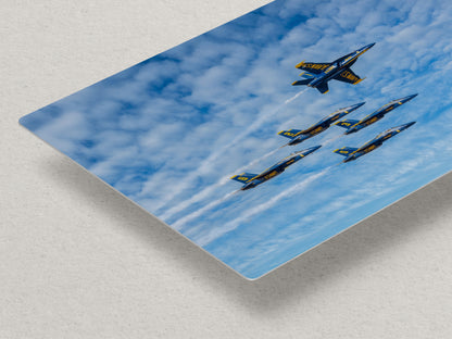 Blue Angels Aviation Artwork, FA-18 Super Hornet Military Aircraft Print