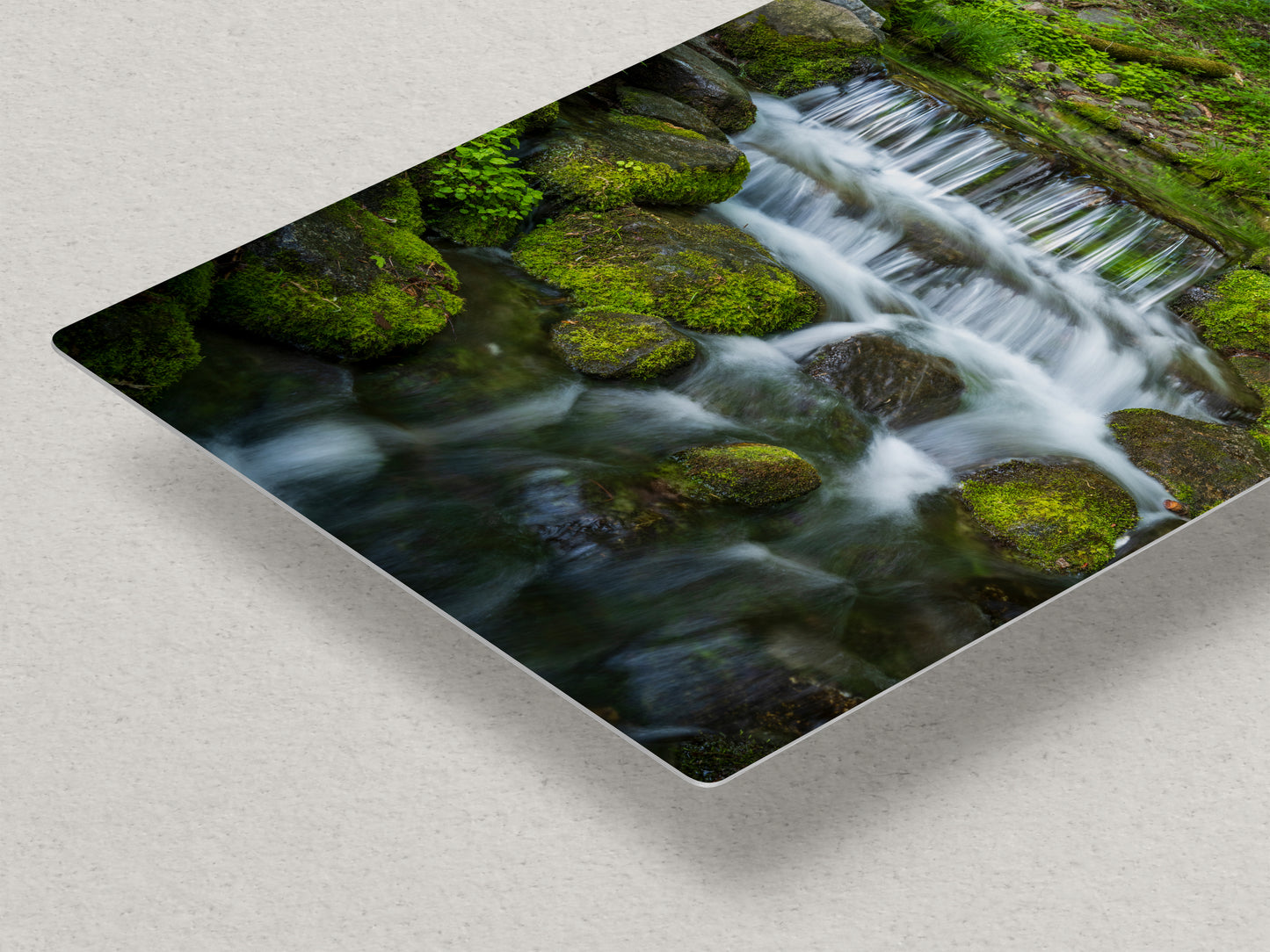 Yosemite National Park Waterfall Picture Nature Photo Relaxation Artwork for Meditation, Office, Apartment, and House Decor