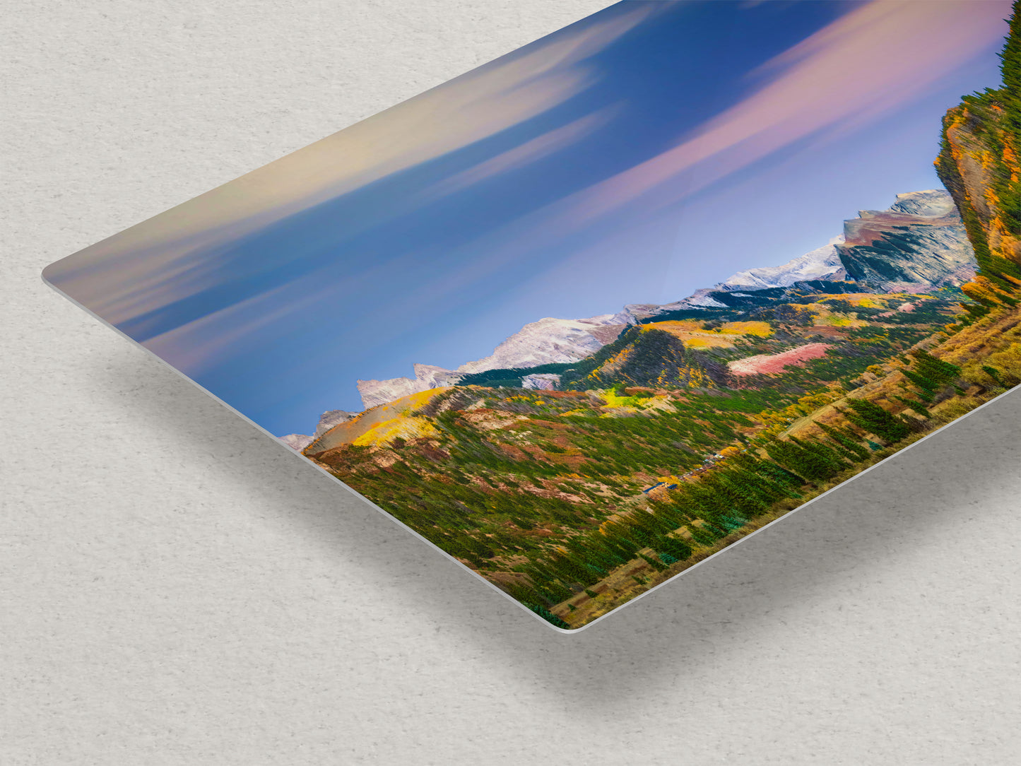 Telluride Colorado San Juan Mountain Picture, Fall Colors Aspen Trees Forest Picture Nature Photo for Relaxation Artwork, Meditation and House Decor