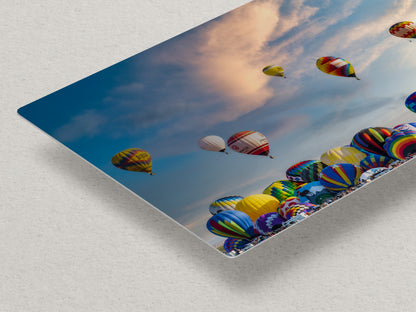 Hot Air Balloon Festival Mass Ascension Photo | Albuquerque New Mexico Balloon Fiesta Wall Art | Office, Cubicle & House Decor