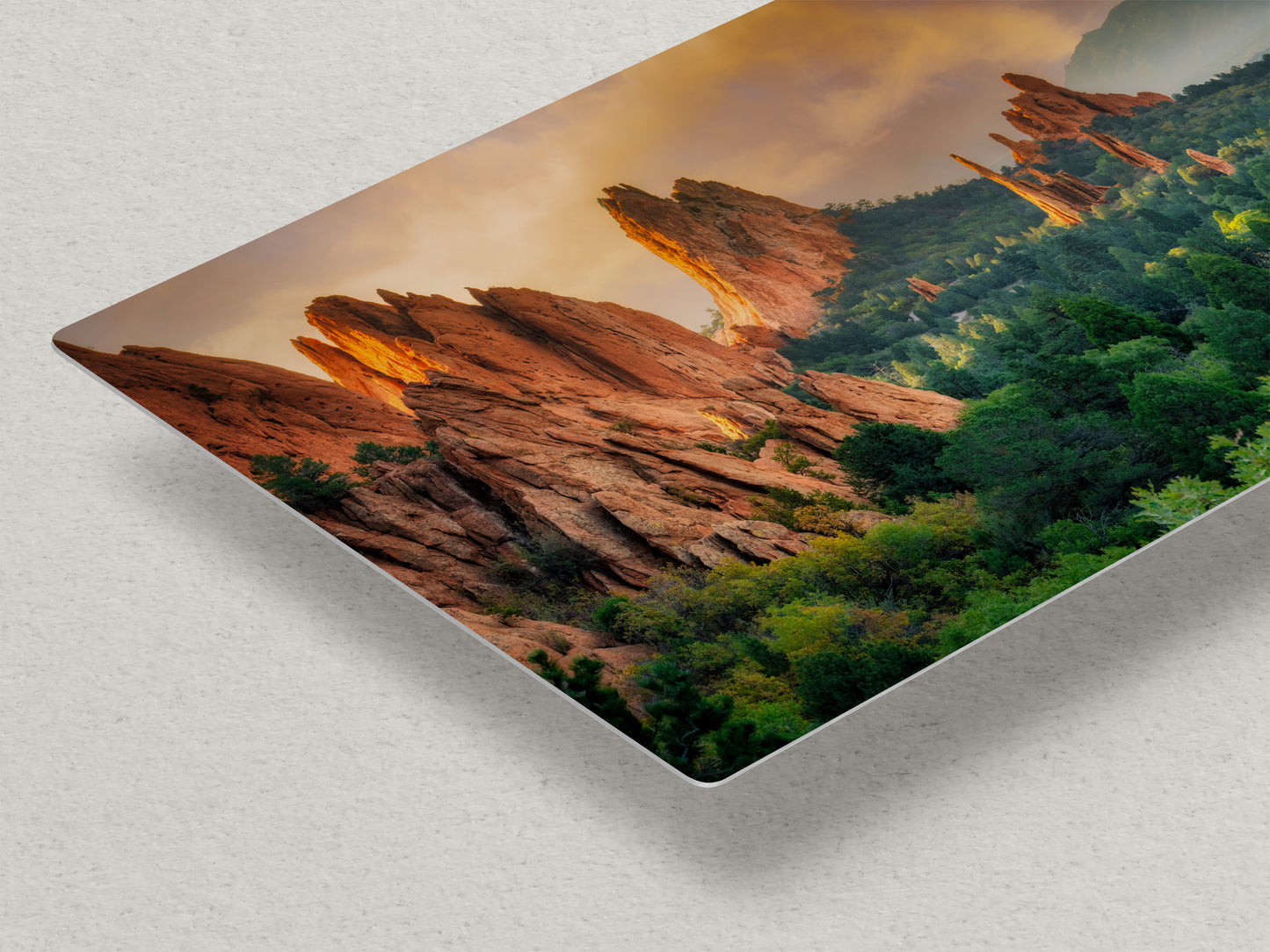 Garden of the Gods Colorado Mountain Picture Nature Photo, Rocky Mountain Relaxation Artwork for Meditation, Office, & House Decor