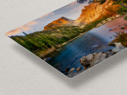 Dream Lake Rocky Mountain National Park Mountain Picture Nature Photo, Relaxation Artwork for Meditation, Office, Apartment & House Decor