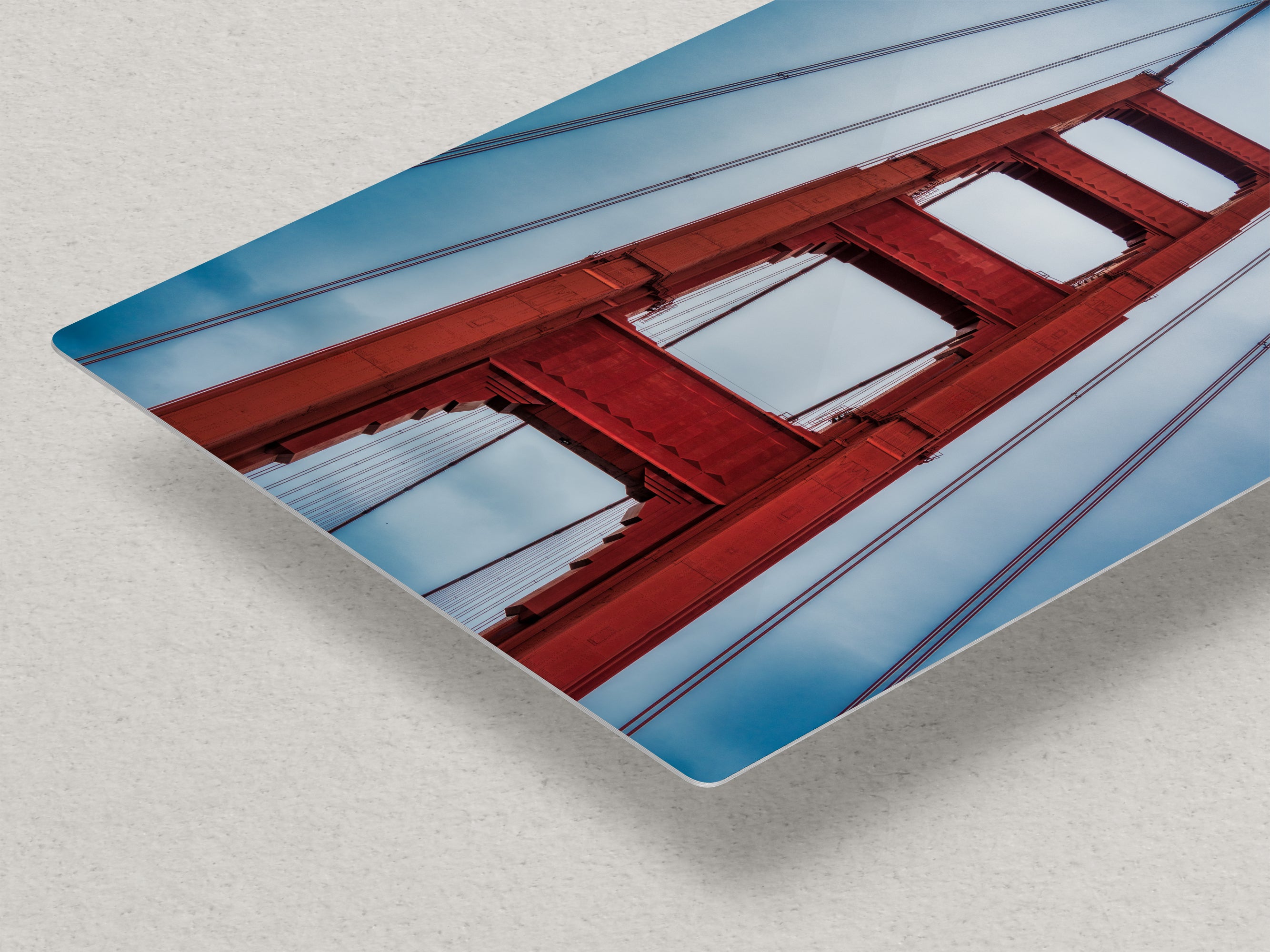 San Francisco Golden Gate Bridge Picture | Towering Canvas Wall Art | California Coastline Photography | Office, Dorm, or Home Decor