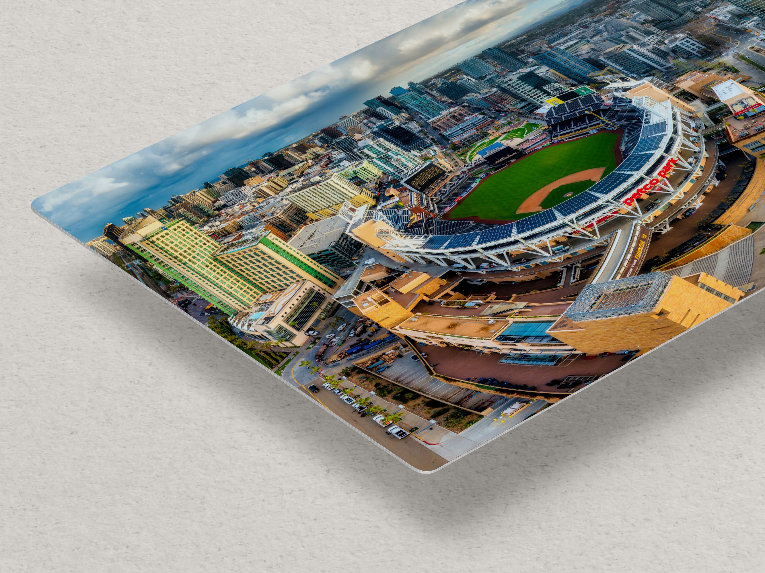 San Diego Padres Art, Petco Park Print MLB Stadium Baseball Fan Decor