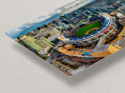 San Diego Padres Art, Petco Park Print MLB Stadium Baseball Fan Decor