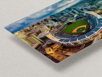 San Diego Padres Petco Park Wall Art, MLB Stadium Decor Skyline Print