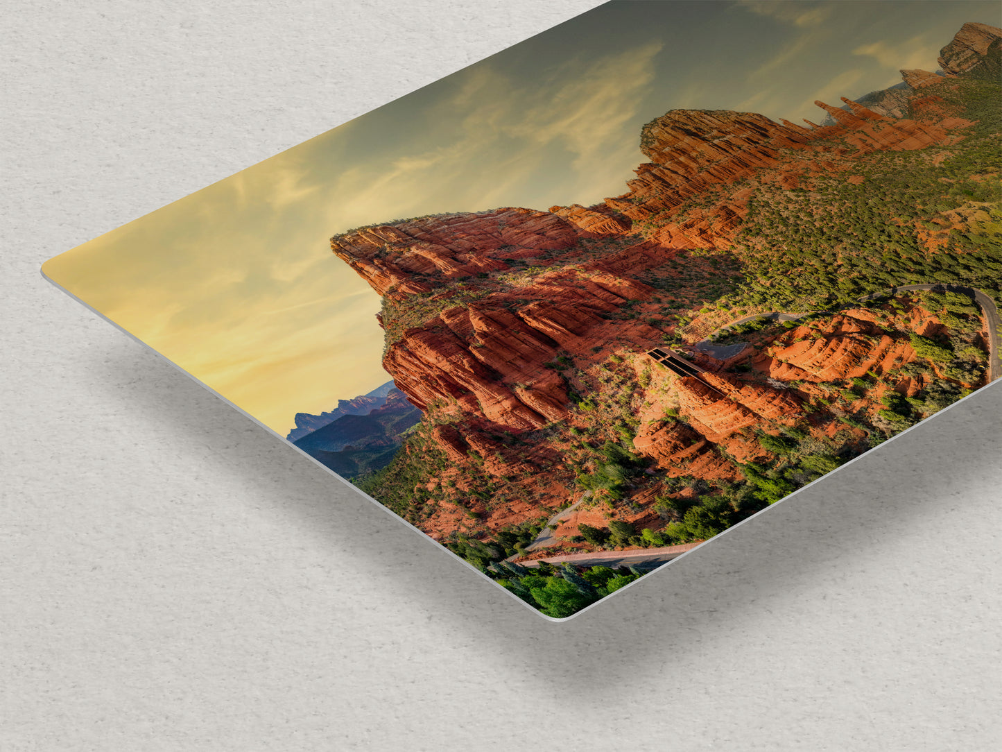 Chapel of the Holy Cross Sedona Arizona Desert Picture, Southwestern Wall Art, Catholic Church Decor, Canvas Print, Office or Home Wall Art