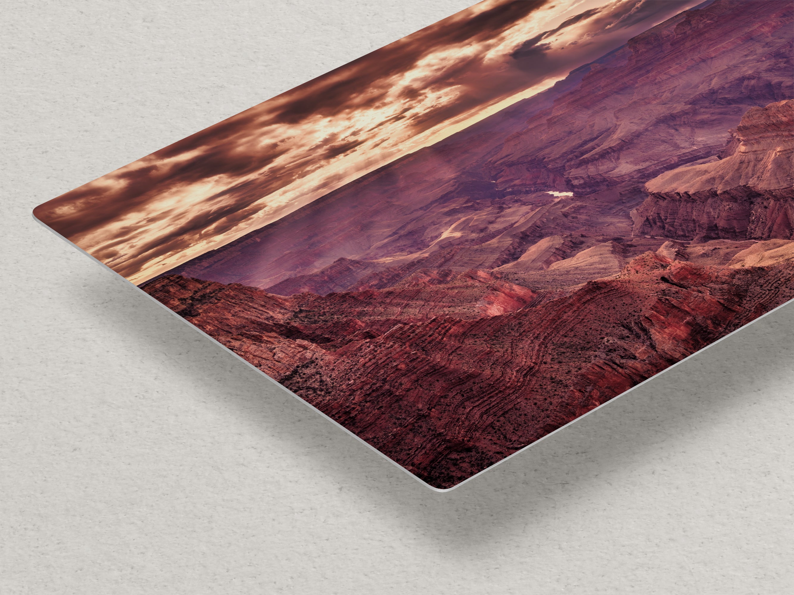 Grand Canyon National Park, Arizona Desert Picture Sunset Nature Photo, Bohemian Style Relaxation Artwork for Meditation, Apartment, Office & House Decor