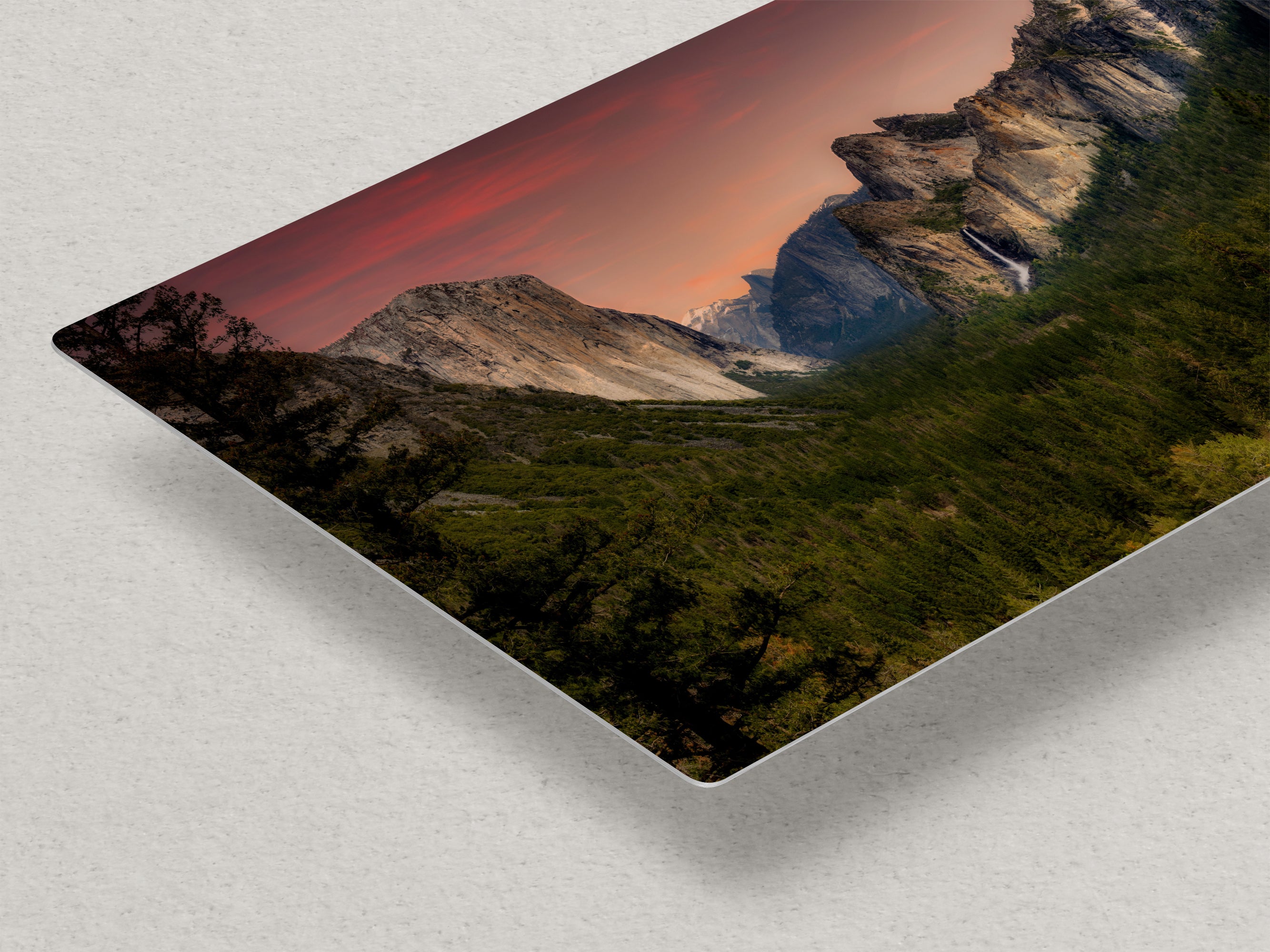 Yosemite National Park Mountain Picture Nature Photo Bohemian Relaxation Artwork for Meditation