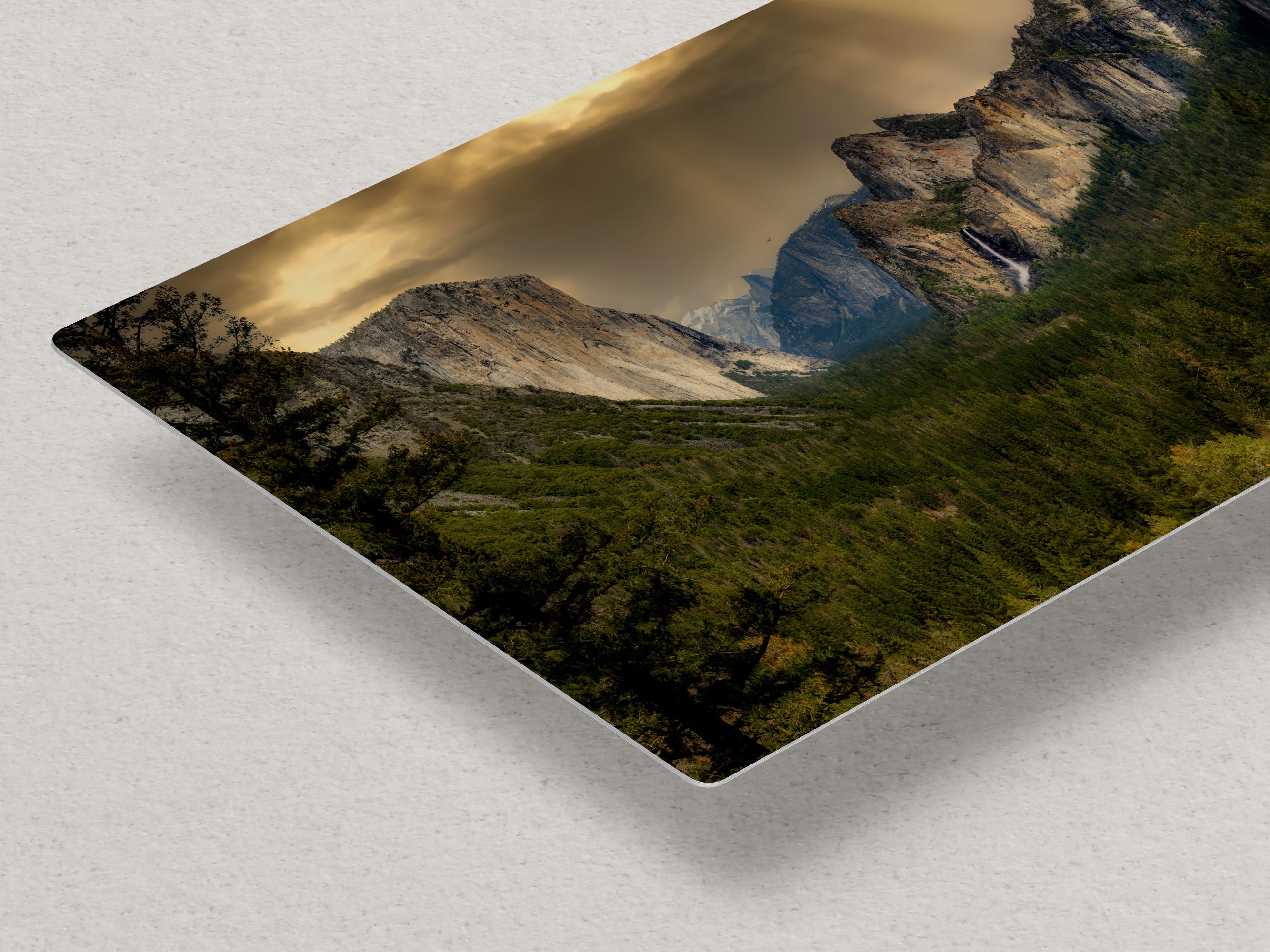 Yosemite National Park Mountain Picture Nature Photo Bohemian Relaxation Artwork for Meditation