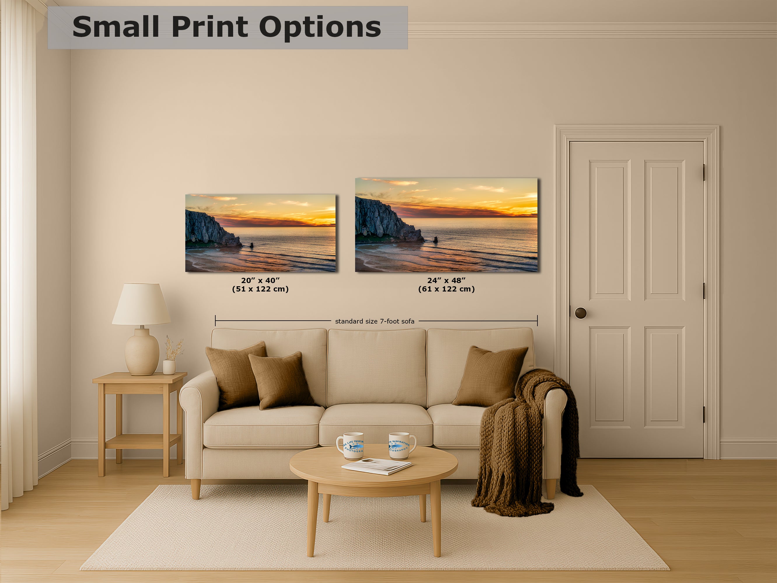 Morro Bay California Coastline Ocean Picture Nature Photo, Morro Rock Aerial Sunset Coastal Relaxation Artwork, Dorm Room, Office & House Decor