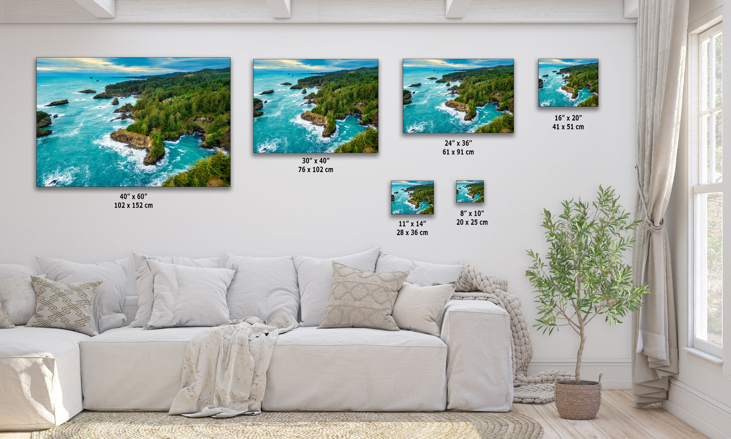 Oregon Coast Ocean Picture, Pacific Northwest Nature Photo