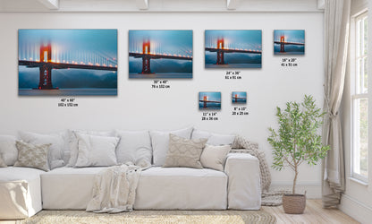 San Francisco Golden Gate Bridge Picture | Romantic Fine Art Photography for Living, Dining, Dorm, or Office