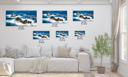 Carmel California Coastline Ocean Picture Nature Photo, Relaxation Artwork, Beach Wall Art for Meditation, Office, and House Decor