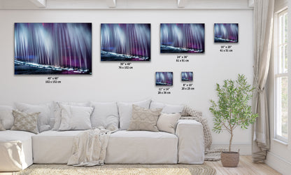 Bellagio Las Vegas Water Picture, Night Water Display Wall Decor