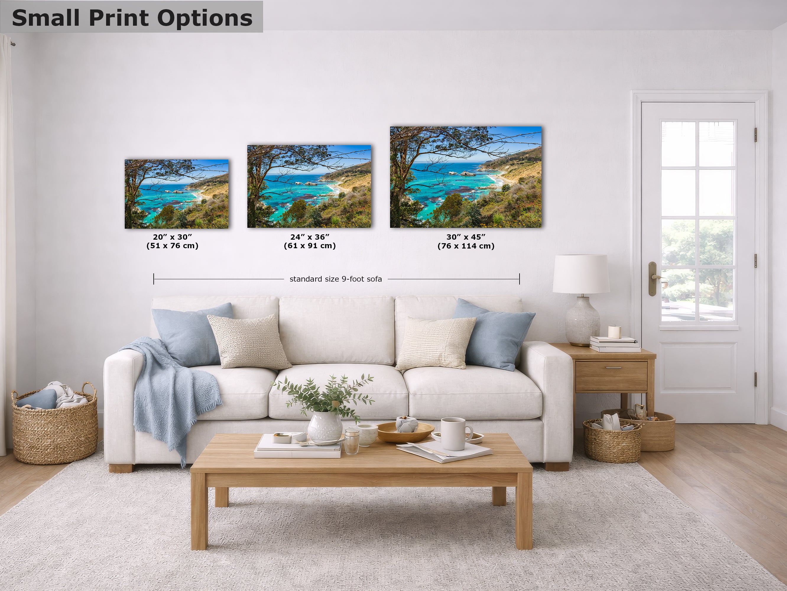 California Coastline Limited Edition Fine Art Print – Big Sur Ocean Picture Nature Photo