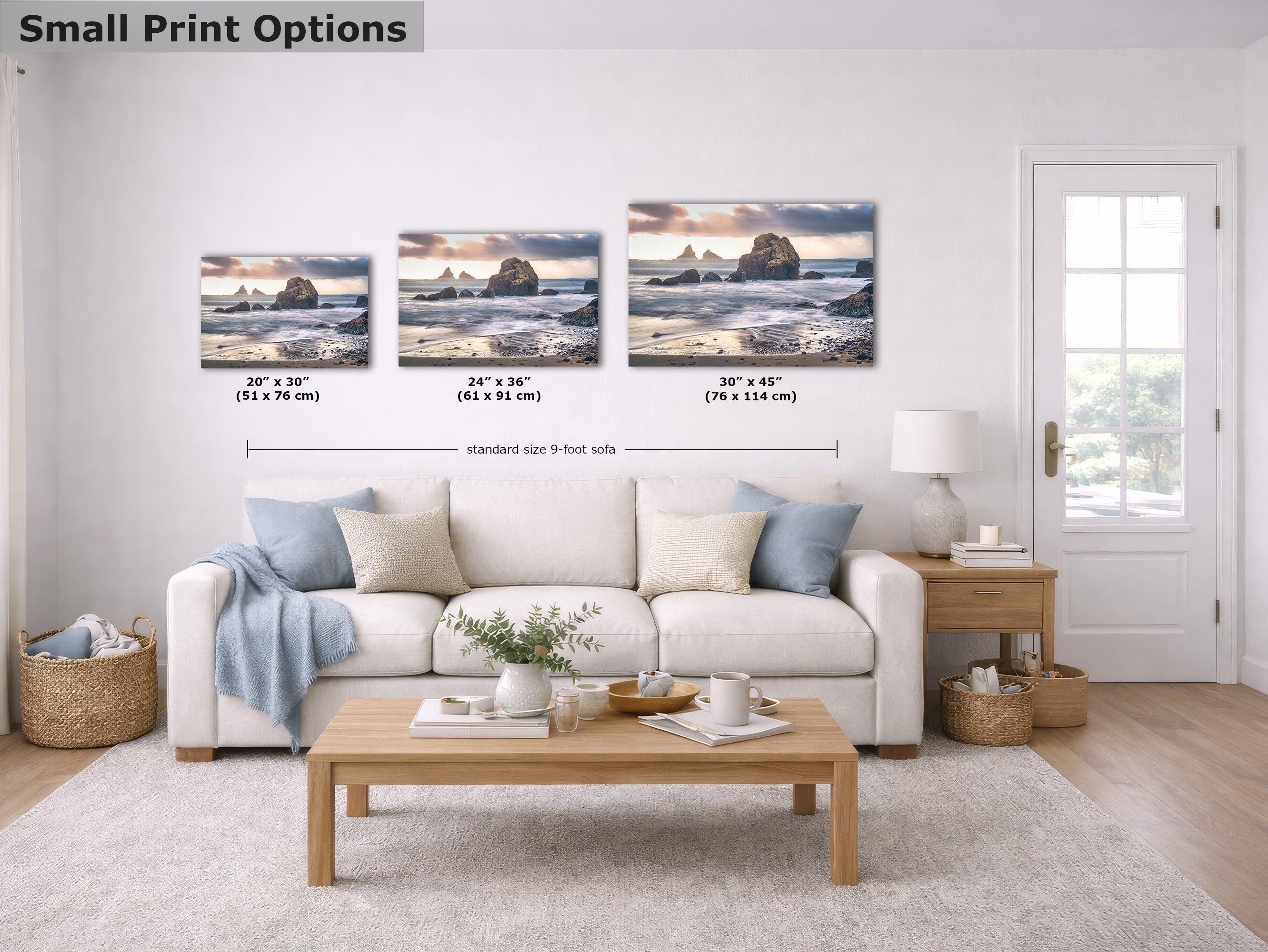 Oregon Coast Limited Edition Print, Pacific Northwest Ocean Picture