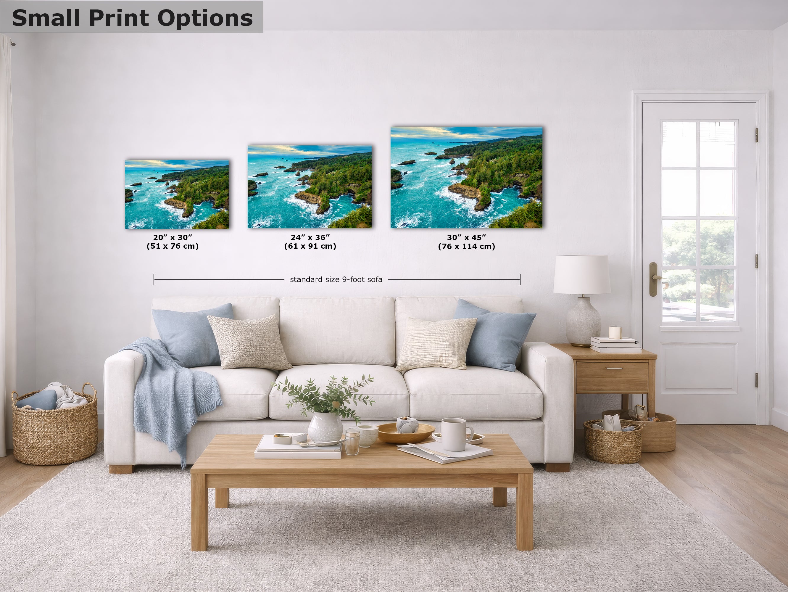 Oregon Coast Ocean Picture, Pacific Northwest Nature Photo