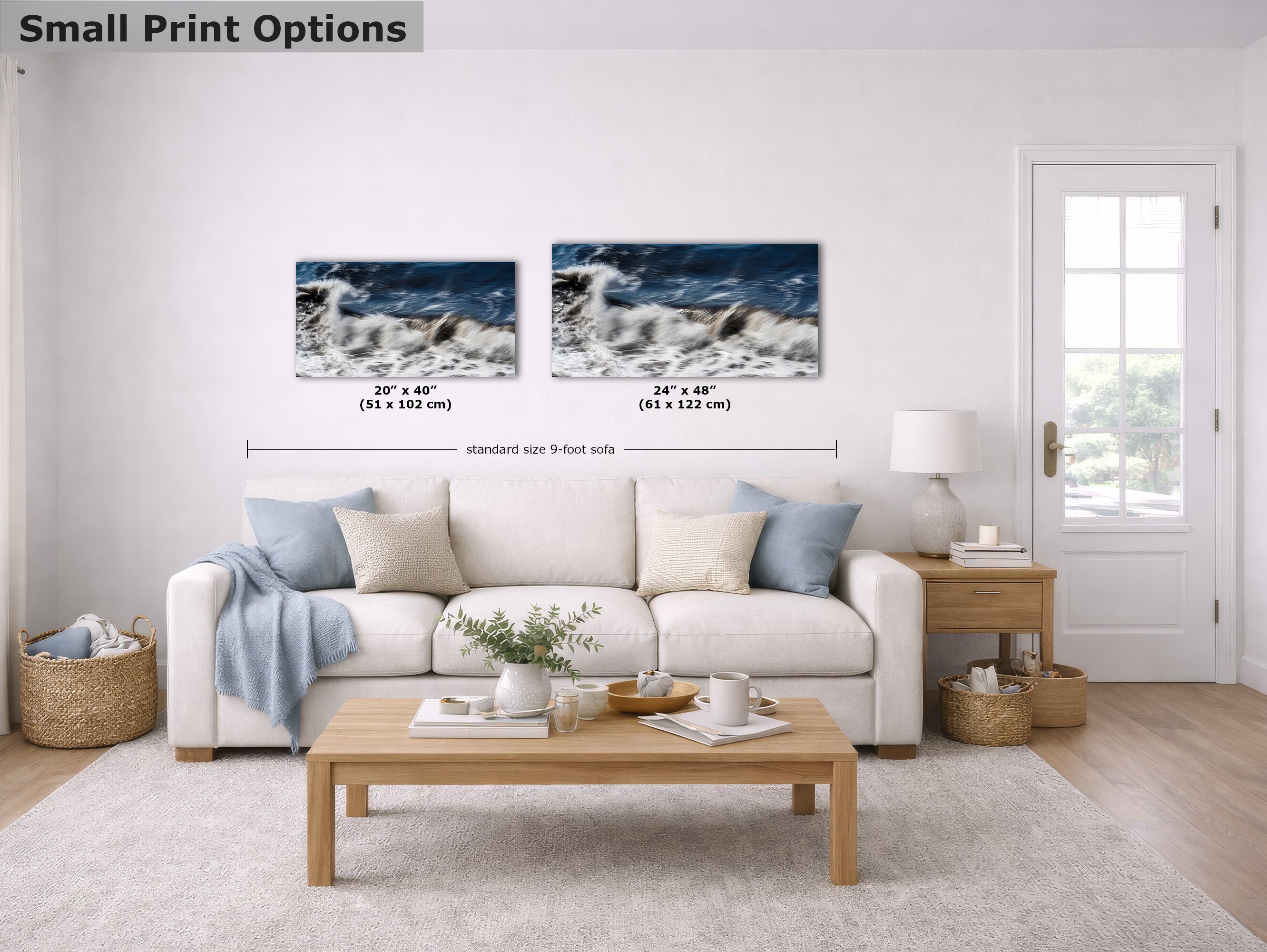 Limited Edition Fine Art Photography, Ocean Picture California Coastline Wave Abstract