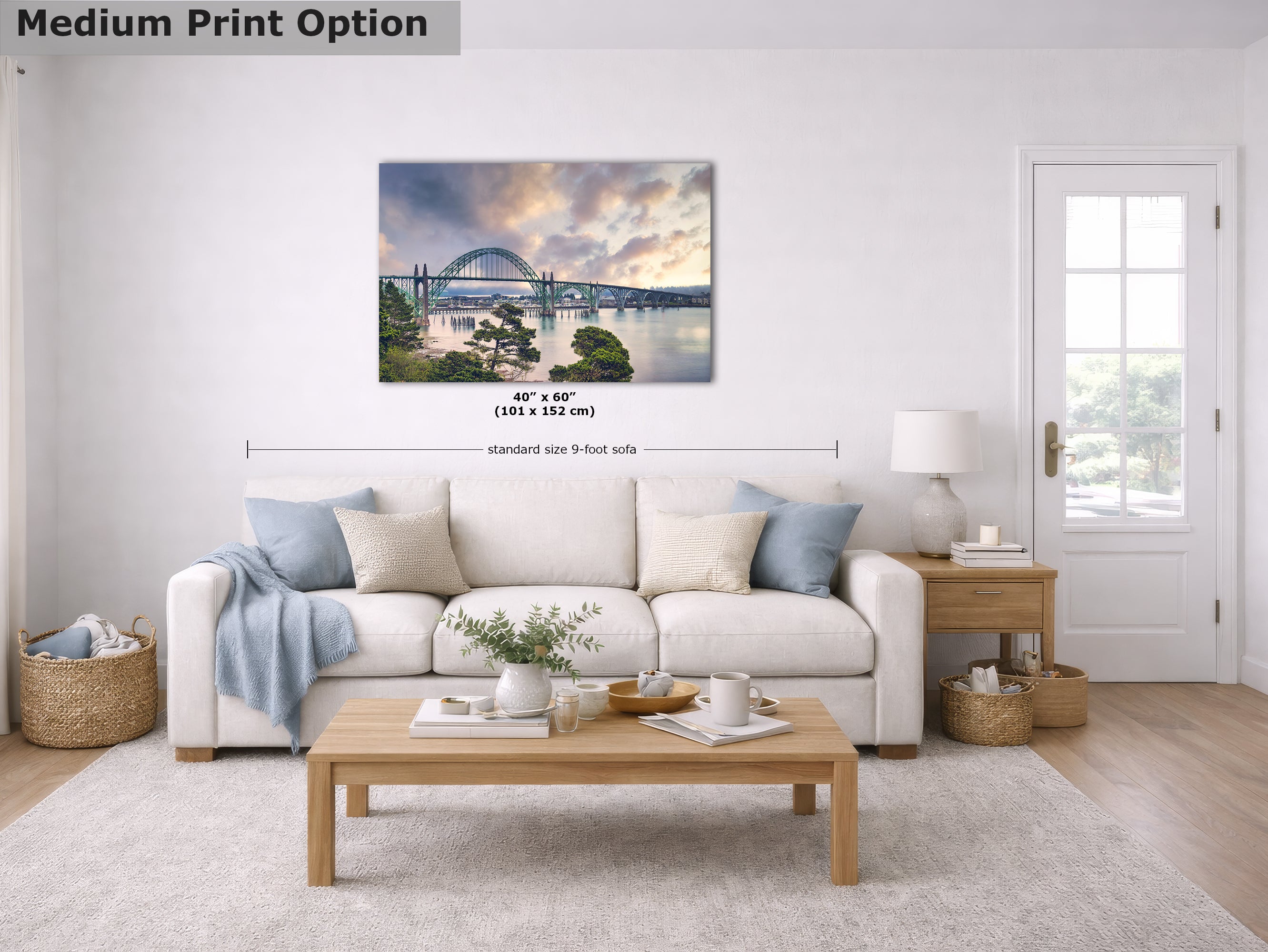 Alsea Bay Bridge Picture, Waldport Oregon Coast Ocean Picture, Pacific Northwest