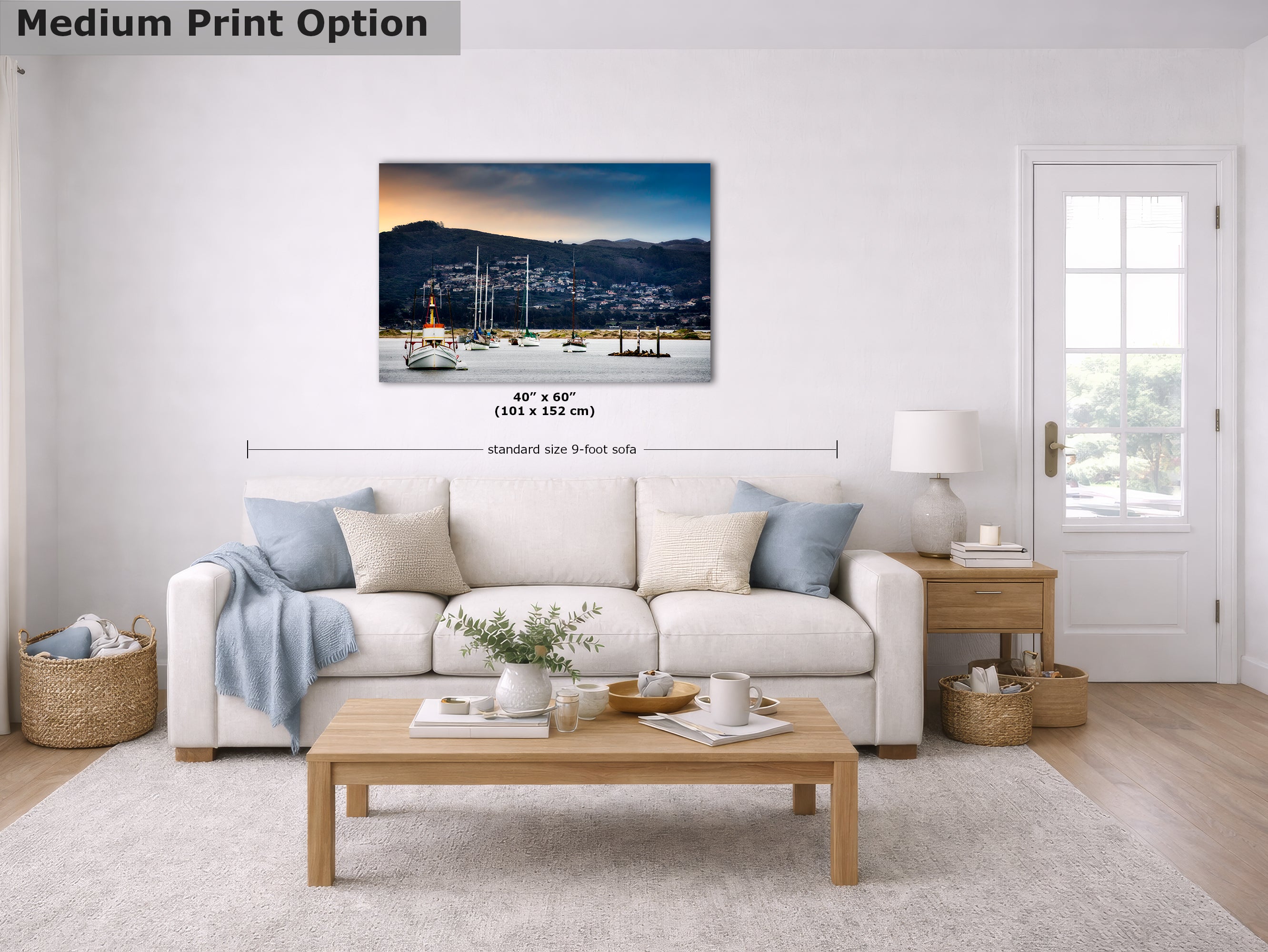 California Coastline Limited Edition Fine Art Print – Morro Bay Ocean Picture Nature Photo