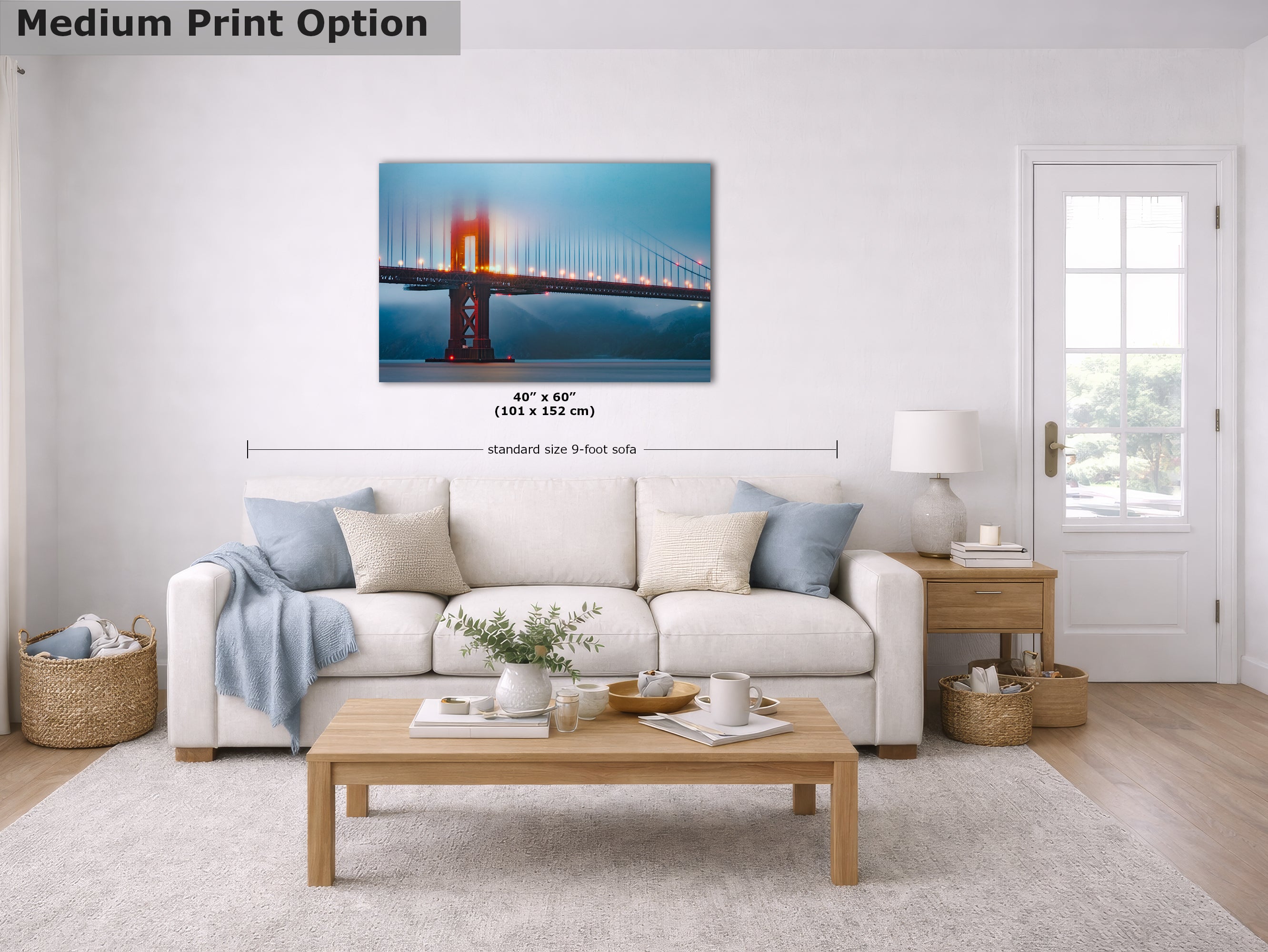 Hope - A Golden Gate Bridge Picture, California Coastline Limited Edition Fine Art Print