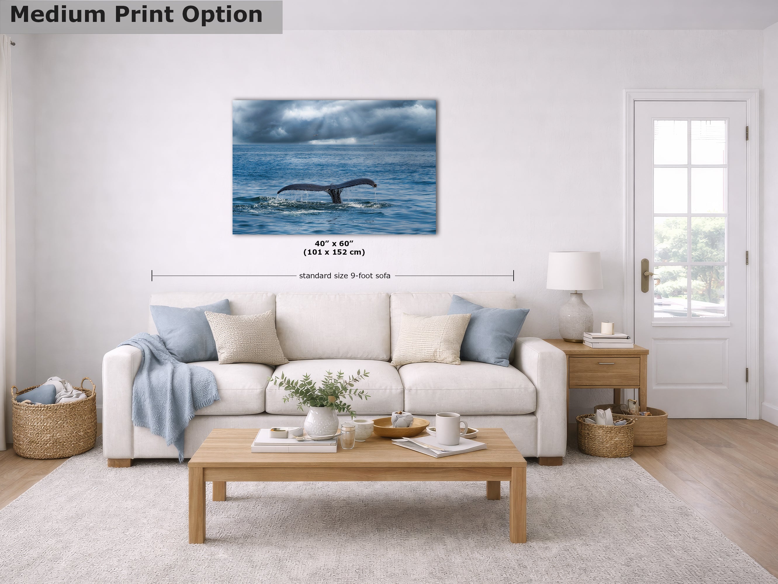 Wildlife Photography Ocean Picture Limited Edition Print Humpback Whale Fluke