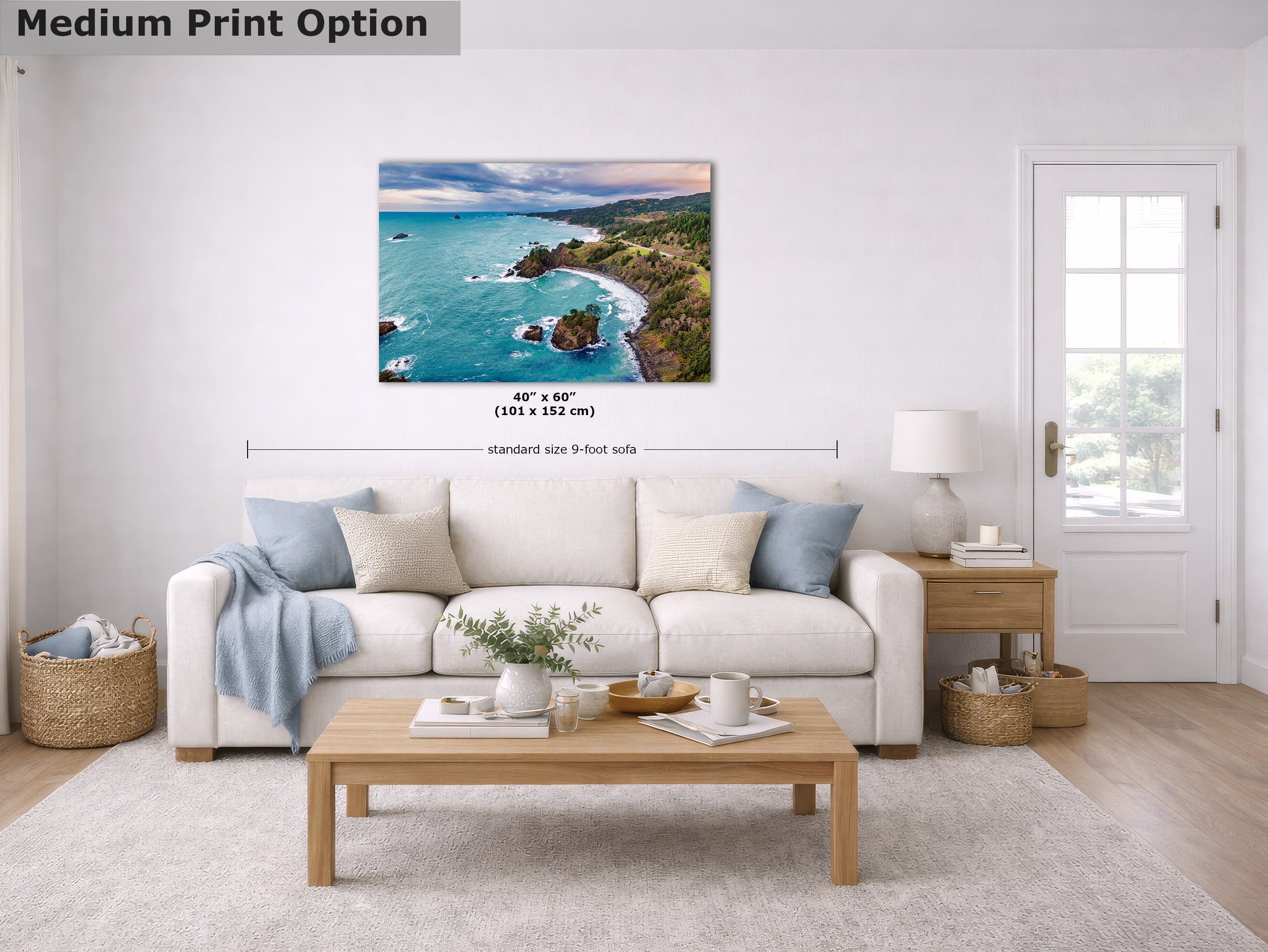 Ocean Picture Limited Edition Print, Oregon Coast Nature Photo, Pacific Northwest
