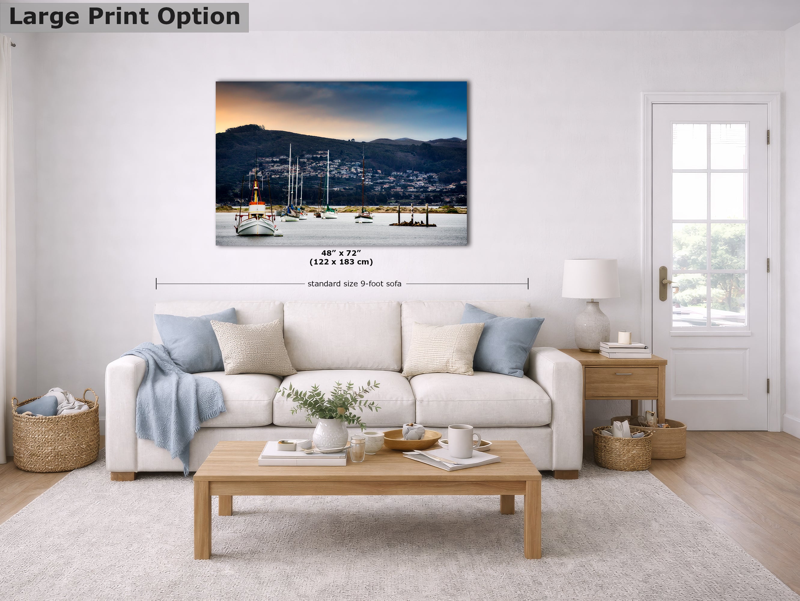 California Coastline Limited Edition Fine Art Print – Morro Bay Ocean Picture Nature Photo