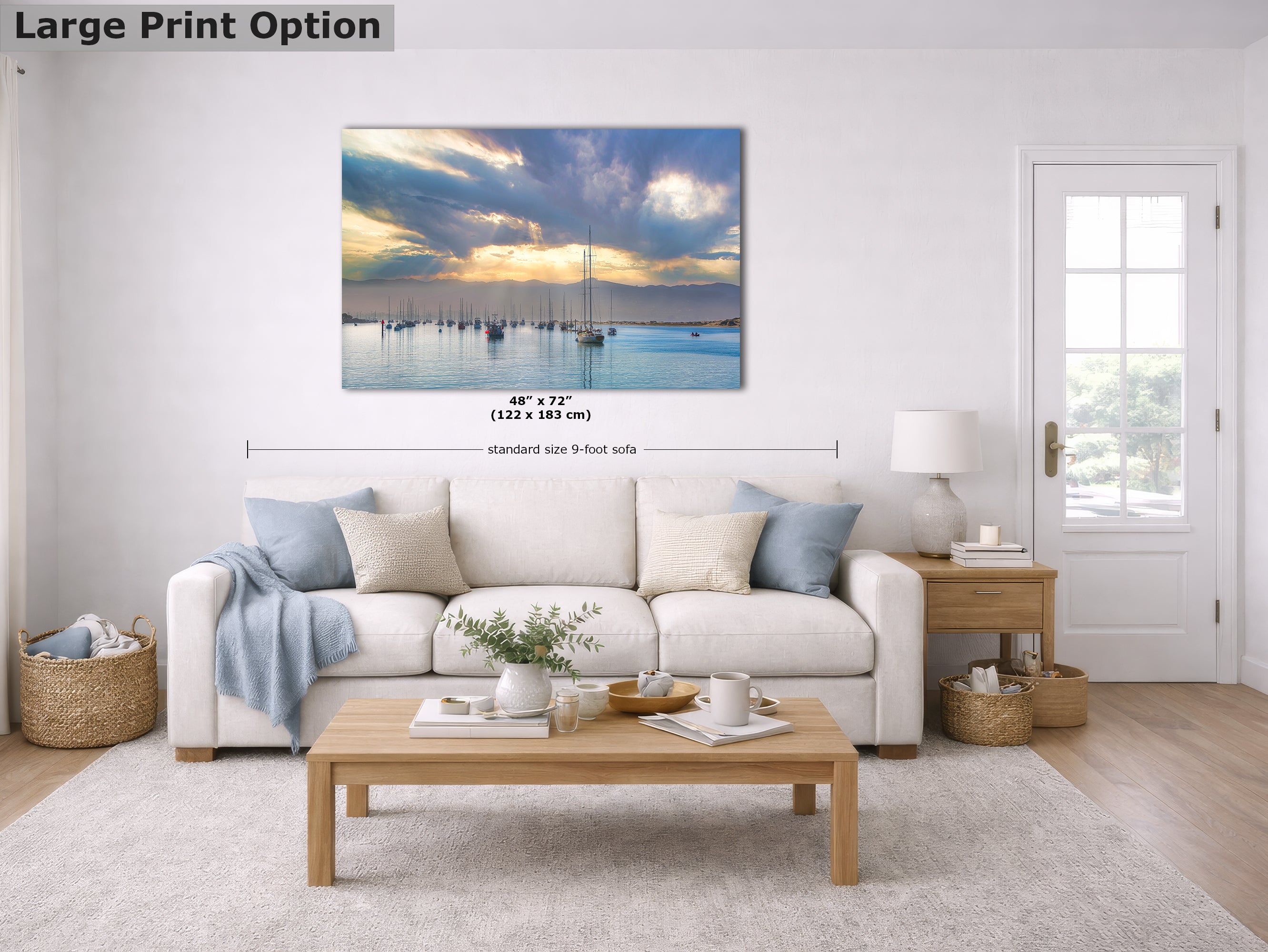 California Coastline Limited Edition Fine Art Print – Morro Bay Ocean Picture Nature Photo