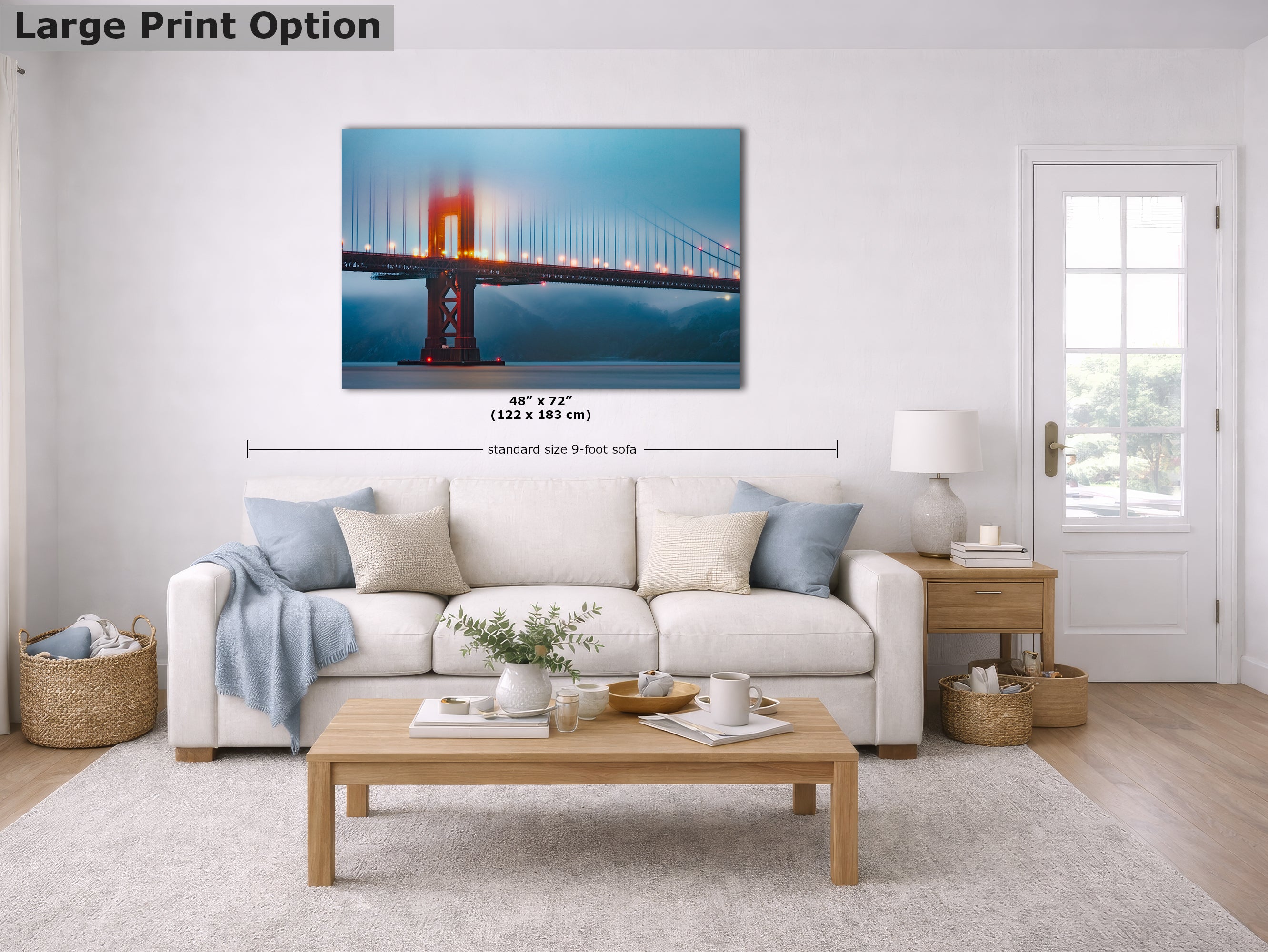Hope - A Golden Gate Bridge Picture, California Coastline Limited Edition Fine Art Print
