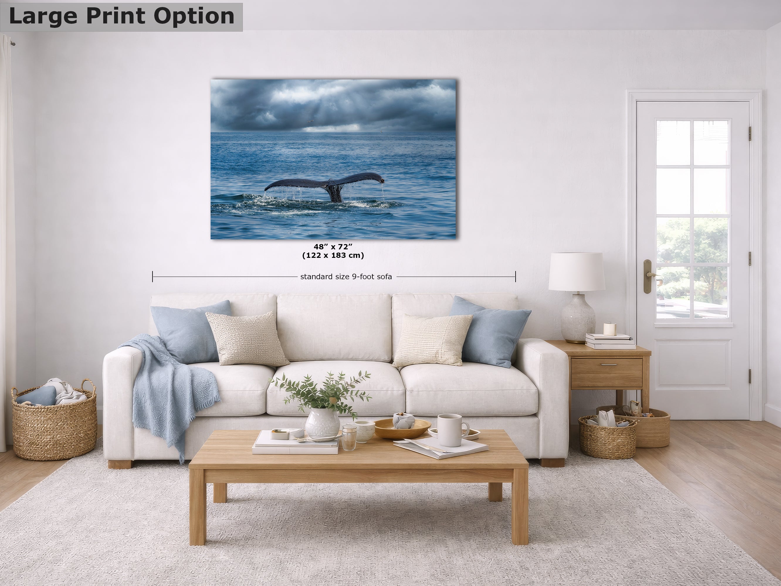 Wildlife Photography Ocean Picture Limited Edition Print Humpback Whale Fluke