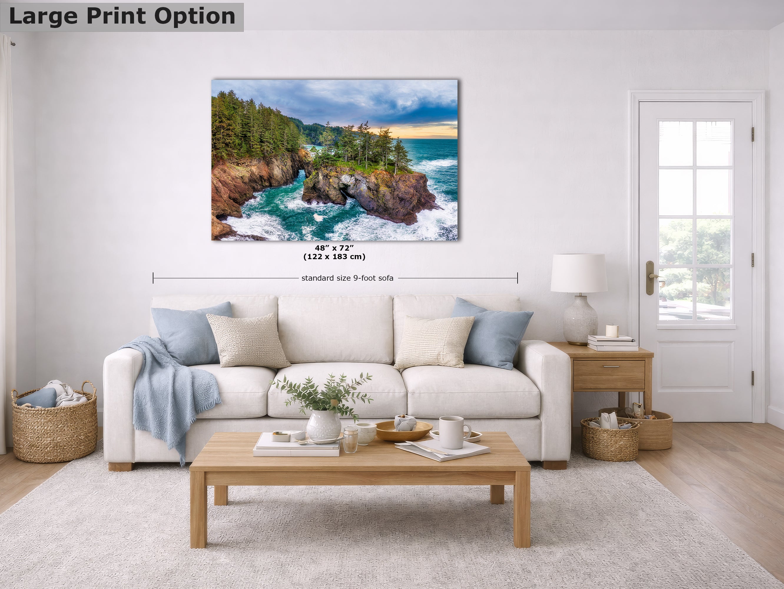 Ocean Picture Limited Edition Print, Oregon Coast Nature Photo, Pacific Northwest